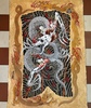 Painting for exhibition "gxbxt365" in Brooklyn, NY | Work: Design | Toshihide